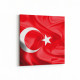 17529K Türk Bayrağı Görseli Kare Kanvas Tablo