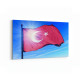 17536Y Türk Bayrağı Görseli Yatay Kanvas Tablo