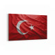 17537Y Türk Bayrağı Görseli Yatay Kanvas Tablo