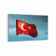 17538Y Türk Bayrağı Görseli Yatay Kanvas Tablo