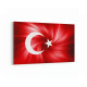 17543Y Türk Bayrağı Görseli Yatay Kanvas Tablo