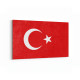 17547Y Türk Bayrağı Görseli Yatay Kanvas Tablo