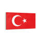 17547YD Türk Bayrağı Görseli Yatay Dar Kanvas Tablo