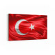 17553Y Türk Bayrağı Görseli Yatay Kanvas Tablo