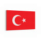 17562Y Türk Bayrağı Görseli Yatay Kanvas Tablo