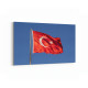 17585Y Türk Bayrağı Görseli Yatay Kanvas Tablo