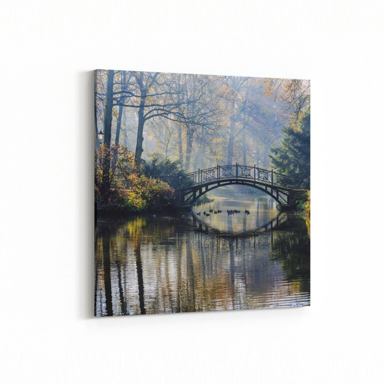 17725K Yağlı Boya Görseli Kare Kanvas Tablo