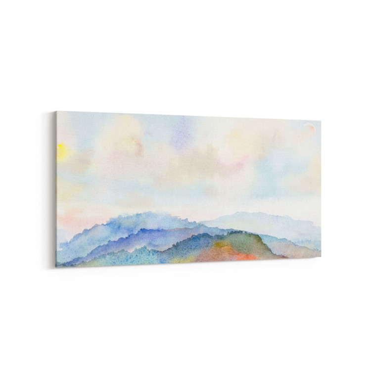 17732YD Yağlı Boya Görseli Yatay Dar Kanvas Tablo