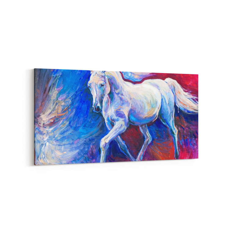 17736YD Yağlı Boya Görseli Yatay Dar Kanvas Tablo