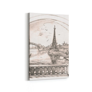 17779D Yağlı Boya Görseli Dikey Kanvas Tablo