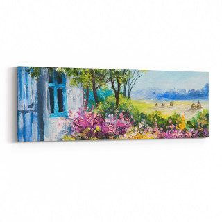 17780YI Yağlı Boya Görseli Yatay İnce Kanvas Tablo