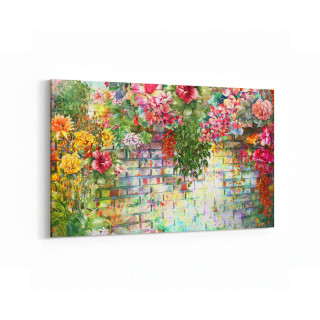 17793Y Yağlı Boya Görseli Yatay Kanvas Tablo