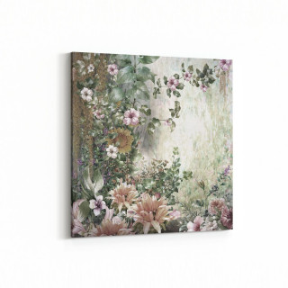 17794K Yağlı Boya Görseli Kare Kanvas Tablo