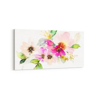 17795YD Yağlı Boya Görseli Yatay Dar Kanvas Tablo